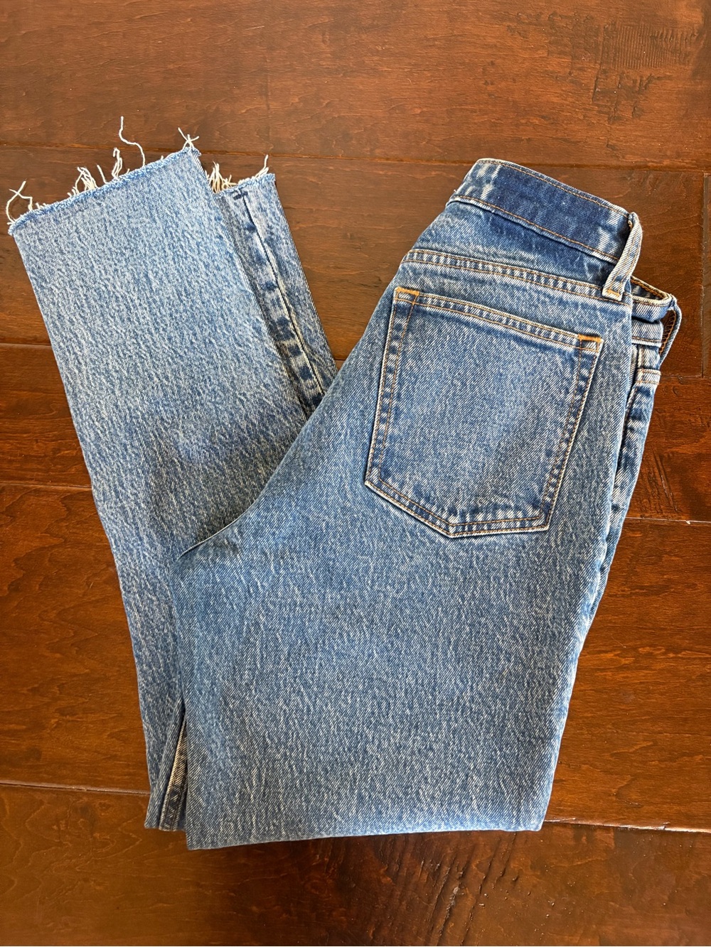 Abercrombie & Fitch Light Blue Denim High Rise Jeans